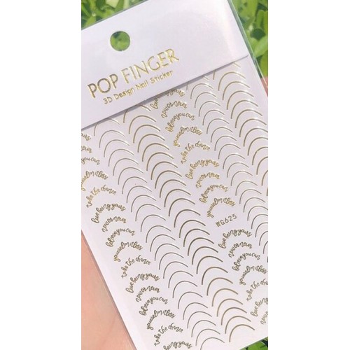 Naljepnica Arch Gold